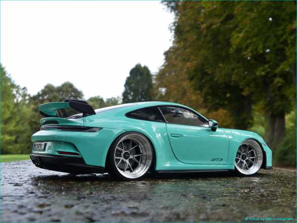 1:18 Porsche 911 GT3 MintGrün Edition 400 pcs / DIeCast Car + OVP